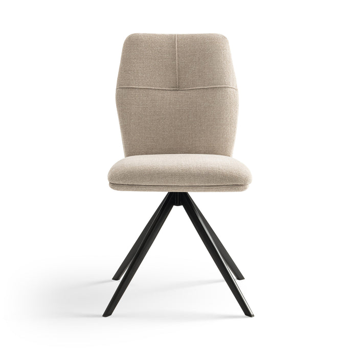 Furnihaus Eetkamerstoelen set van 2 - Emma - Beige - Stof