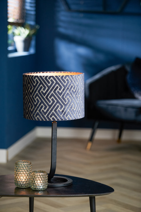 D - Light & Living - Lampvoet MAVEY - 19.5x19.5x32 - Zwart