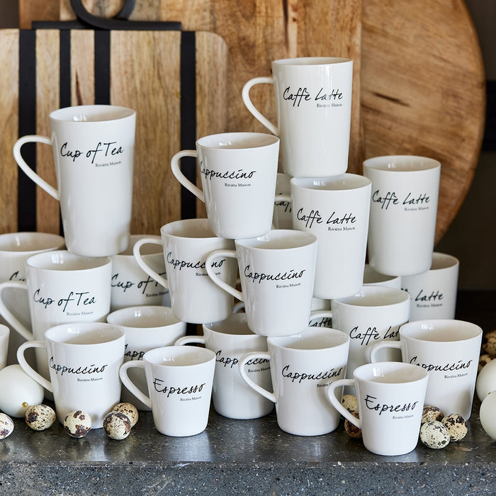 RM Classic Cappuccino Mug - Porselein Mokken set van 2 - 200 ml