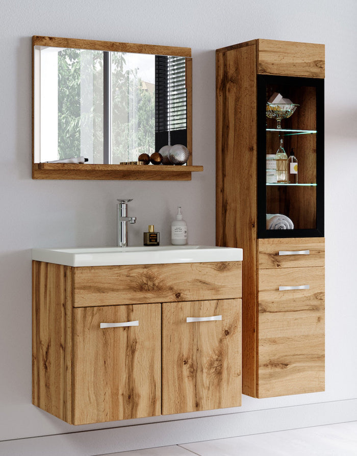 Badplaats Badkamermeubel Set Rio LED 60 x 35 cm - Eiken