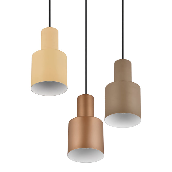 TRIO Agudo Hanglamp Multicolor - 3x E27