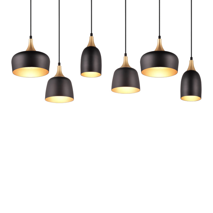 TRIO Chiraz Hanglamp 6x E14