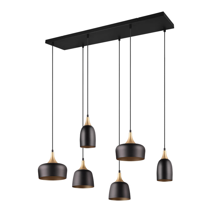 TRIO Chiraz Hanglamp 6x E14