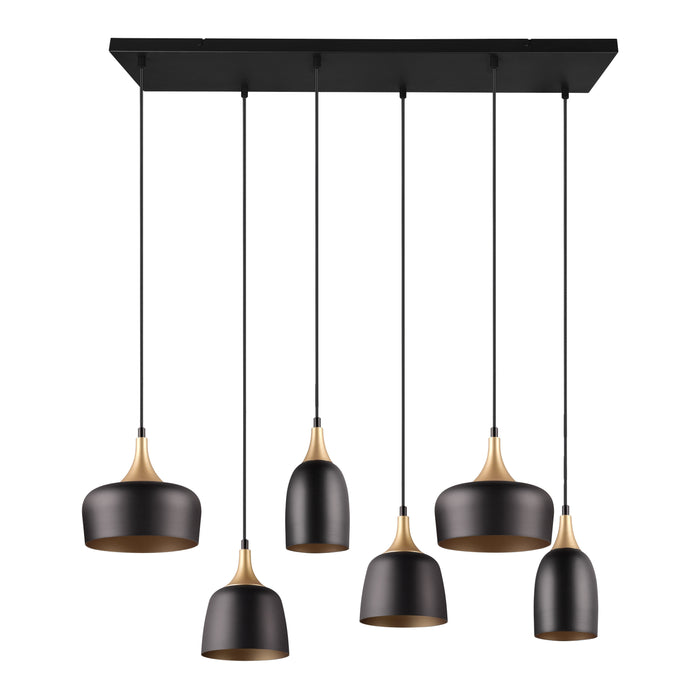 TRIO Chiraz Hanglamp 6x E14