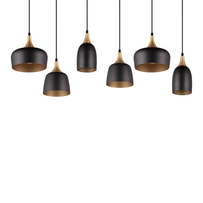 TRIO Chiraz Hanglamp 6x E14