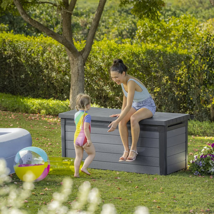 Keter Tuinbox Cortina 570 L grijs