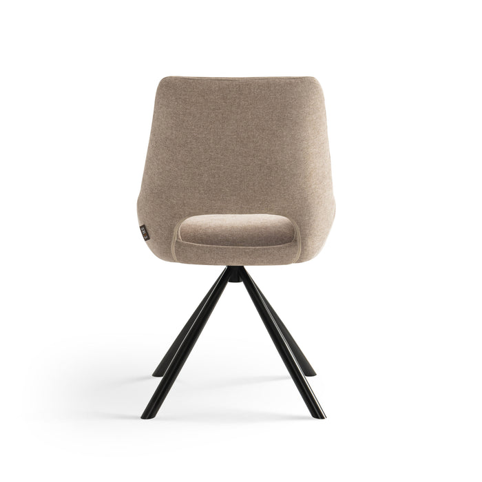 Furnihaus Eetkamerstoelen set van 2 - Tosca - Taupe - Stof