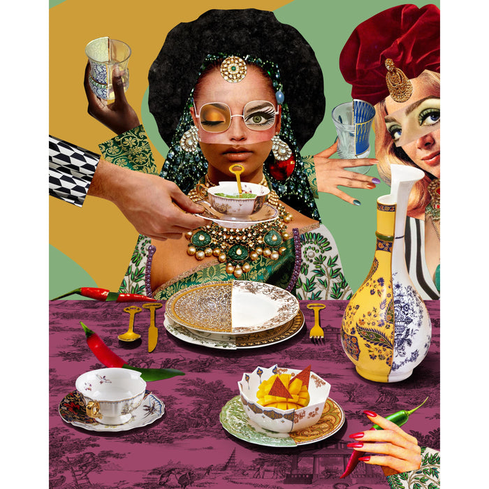 Seletti Hybrid ontbijtbord Ø20 Sravasti