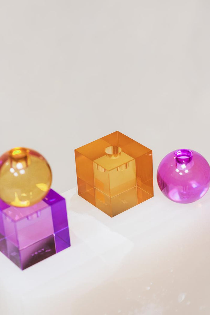 FÉST Parker kandelaar blauw