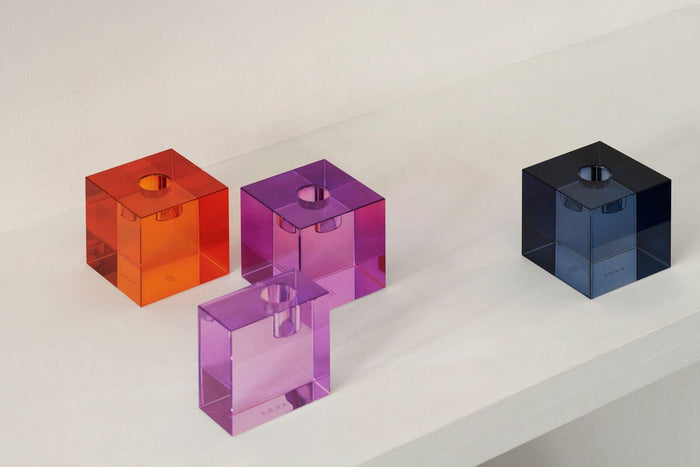 FÉST Parker kandelaar blauw