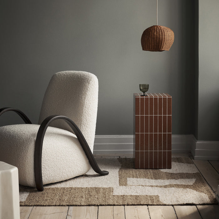 Ferm Living Pillar Bijzettafel - Bruin