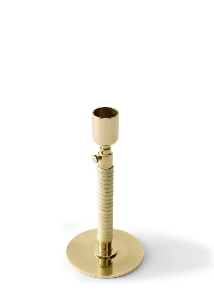 Audo Copenhagen Duca kaarsenstandaard messing, Bronzed