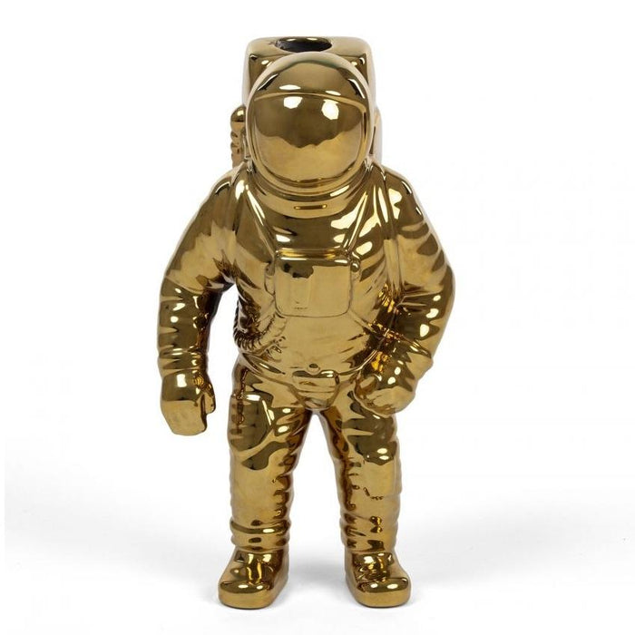 Cosmic Diner Starman vaas goud