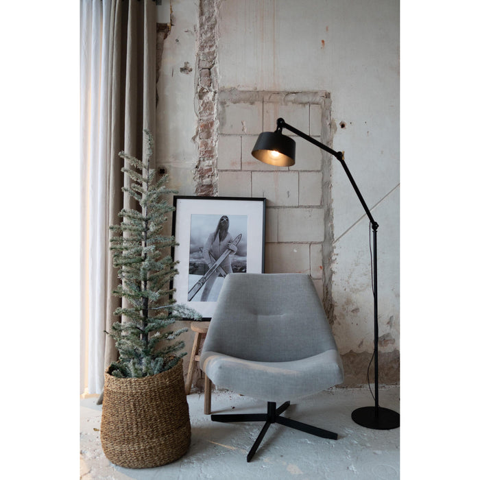 Tonone Bolt 2 Arm Long vloerlamp Smokey Black