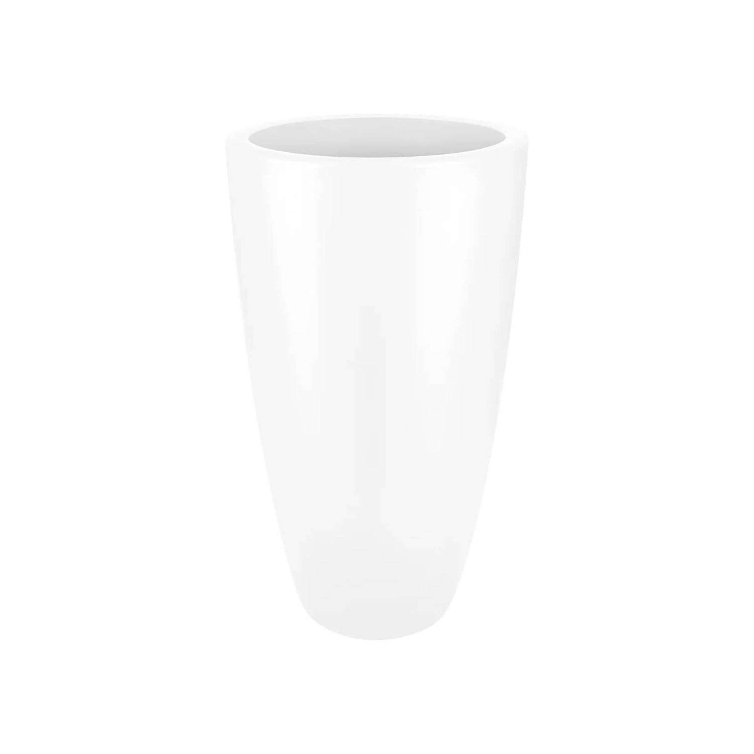 elho Pure Soft Round High Bloempot Ø 30 cm - Wit