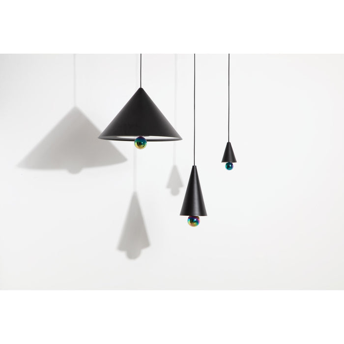 Cherry hanglamp LED small zwart