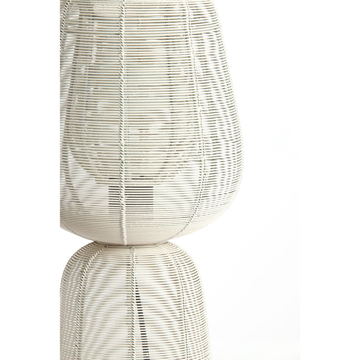 Light & Living Tafellamp Aboso - Wit - Ø18cm