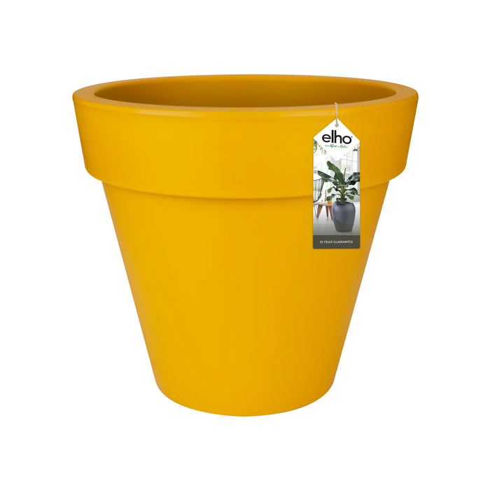 Elho Pure Round Bloempot Ø 50 cm - Geel