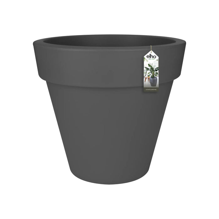 elho Pure Round Bloempot Ø 80 cm - Antraciet - 100% gerecycled kunststof
