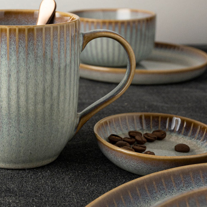 Dutch Rose Sapphire Beker Grijs 41 cl.