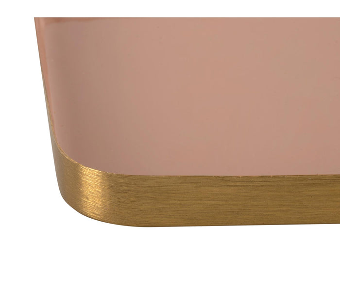 Present Time Dienblad Festive - Roze - 13x2x32 cm