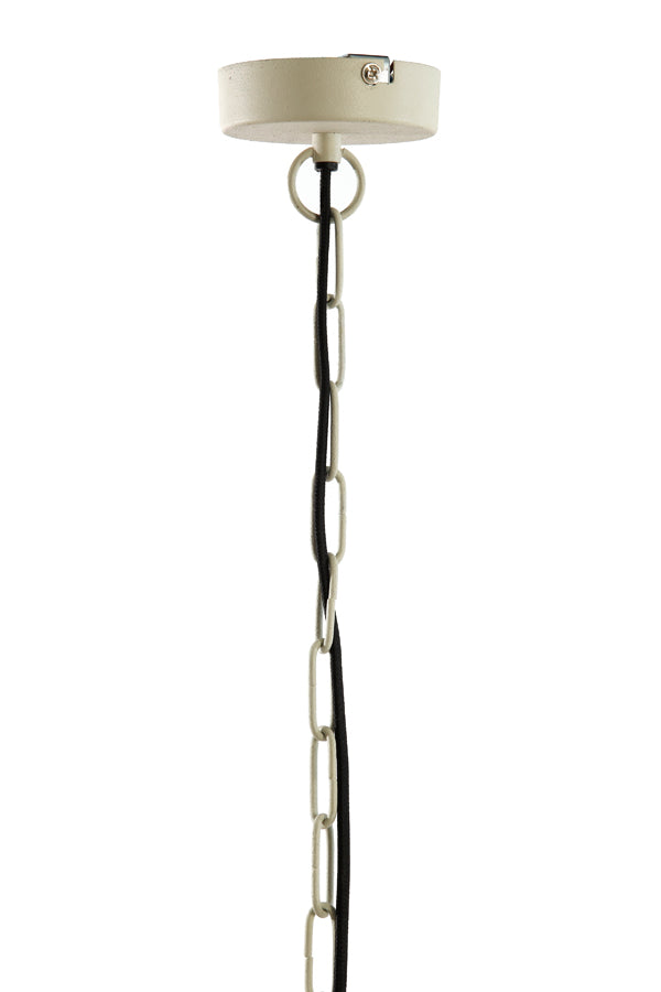 Light & Living Light&living Hanglamp Ø40x18 cm BAHOTO mat crème