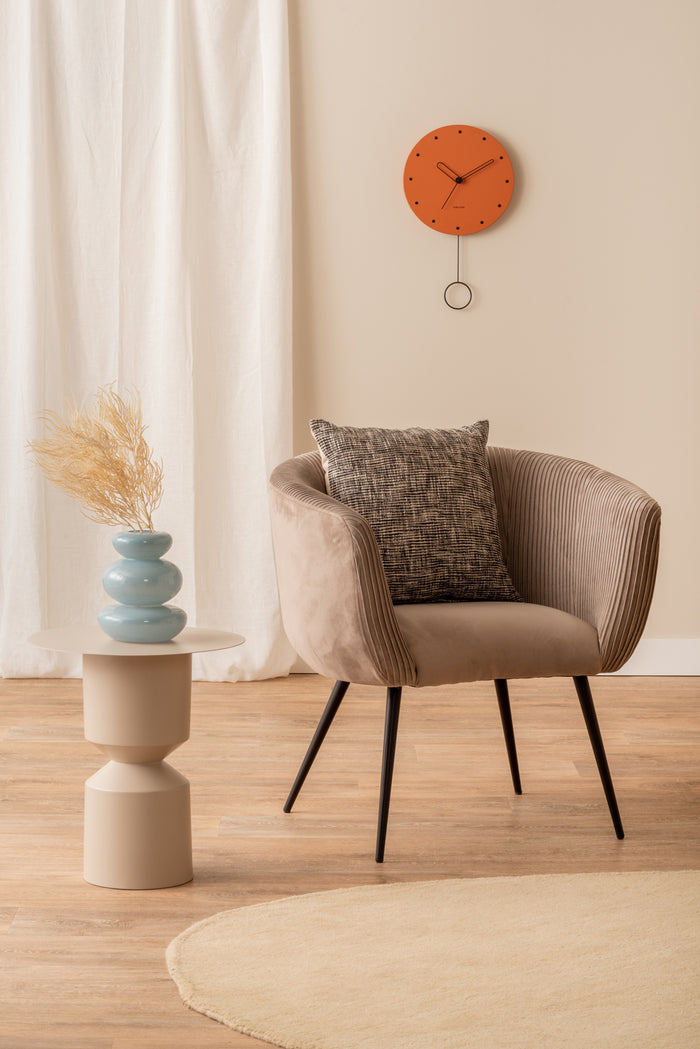 present time - Vaas Bubbles - Blauw - 17x17x20cm