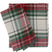 Unique Living - Servet Xmas Tartan - 40x40cm - White