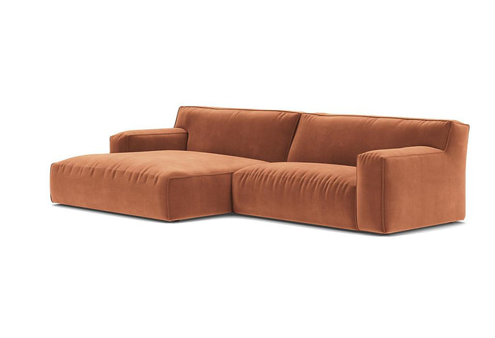 Clay bank met longchair links Alpine 01 natural