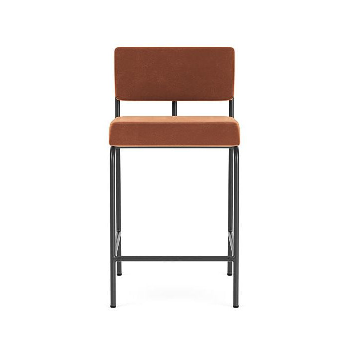 FÉST Monday barkruk 65 zwart Royal 160 magnolia