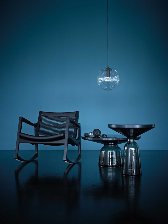 ClassiCon Bell Coffee Black salontafel 75 Quartz grijs