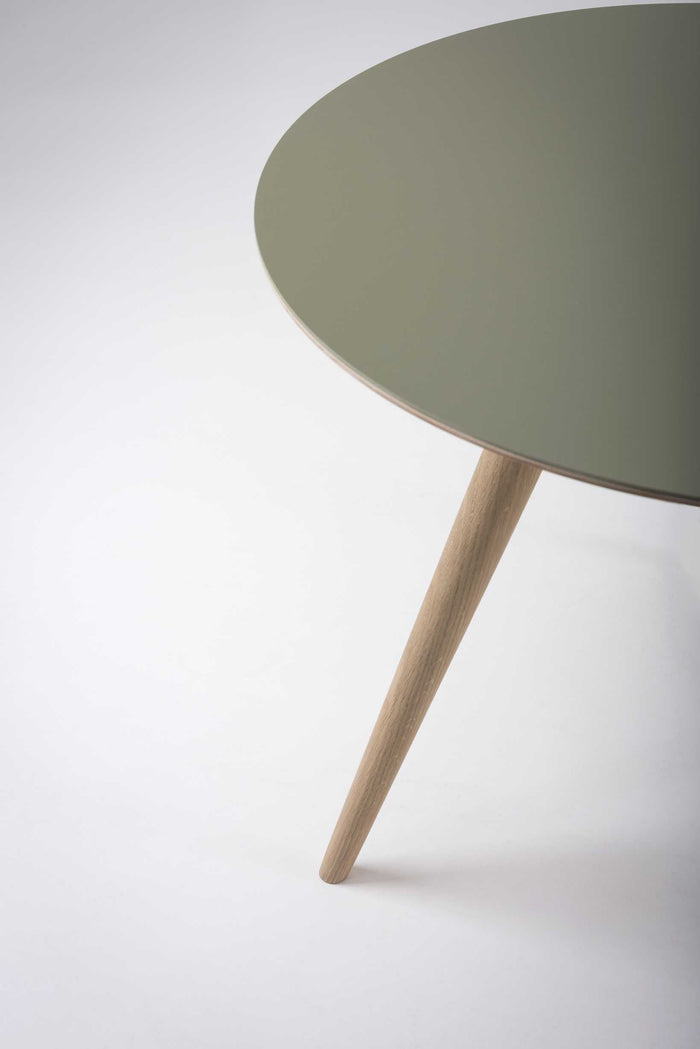 Gazzda Arp bijzettafel 55 Dark Olive