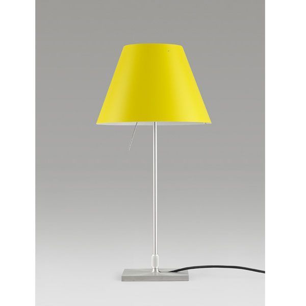 Luceplan Costanzina tafellamp aluminium|wit