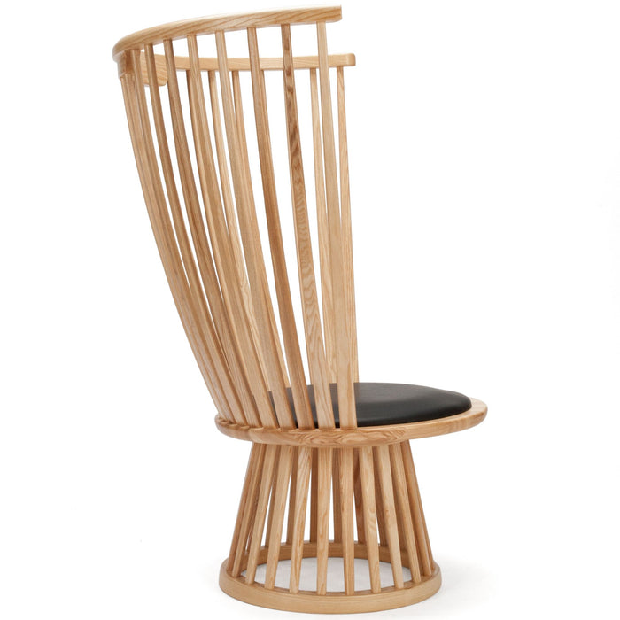 Tom Dixon Fan stoel naturel