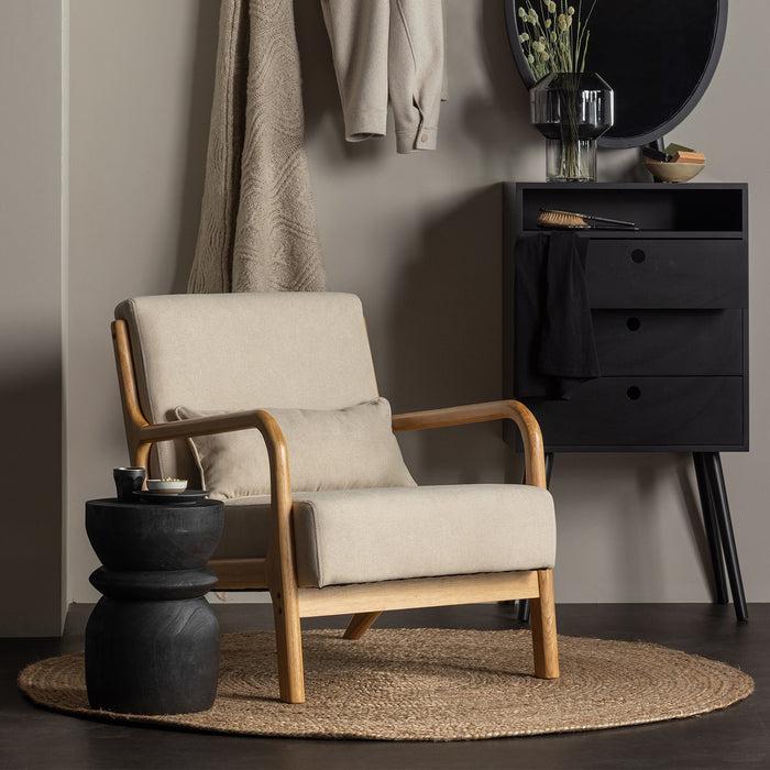 Woood Mark Fauteuil - Naturel