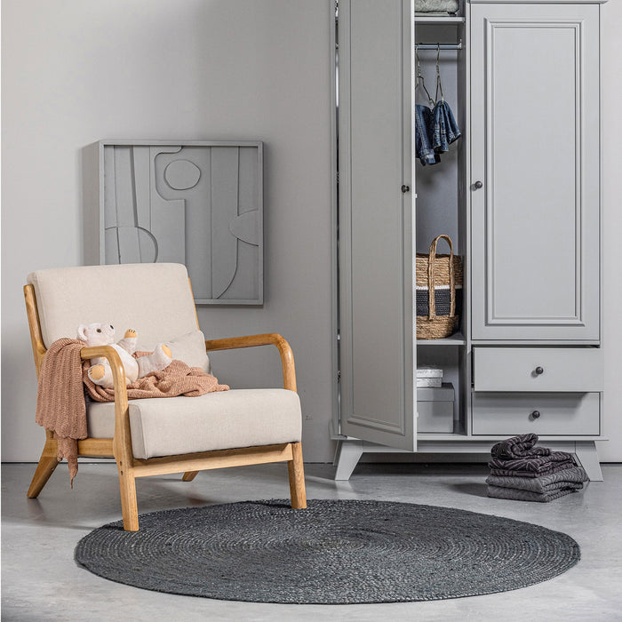 Woood Mark Fauteuil - Naturel