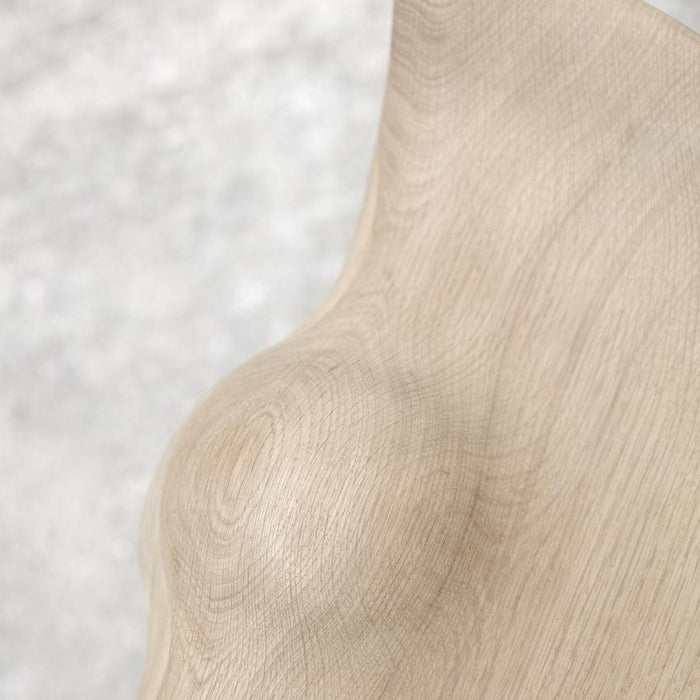 Audo Copenhagen ML42 barkruk H81 zwart gebeitst beuken, roestvrijstaal