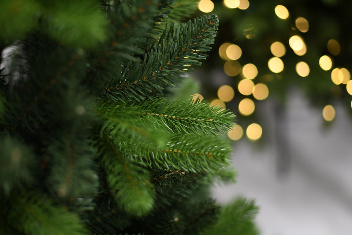 Famiflora Forest Table Tree kunst (tafel)kerstboom - 60 cm - groen - Ø