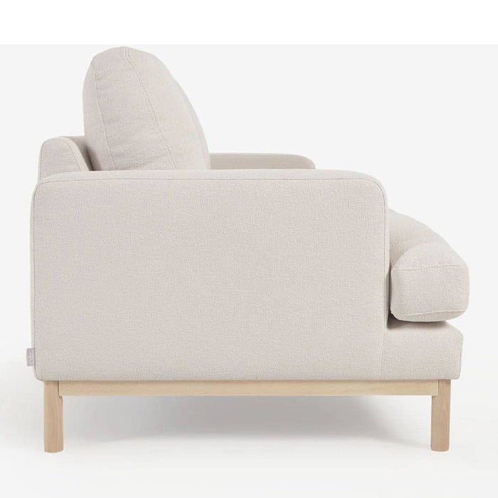 Kave Home Mihaela 3-Zitsbank - Wit