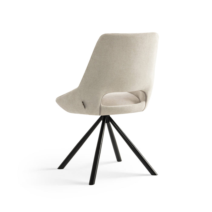 Furnihaus Eetkamerstoelen set van 4 - Tosca - Beige - Stof