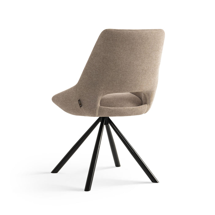 Furnihaus Eetkamerstoelen set van 2 - Tosca - Taupe - Stof