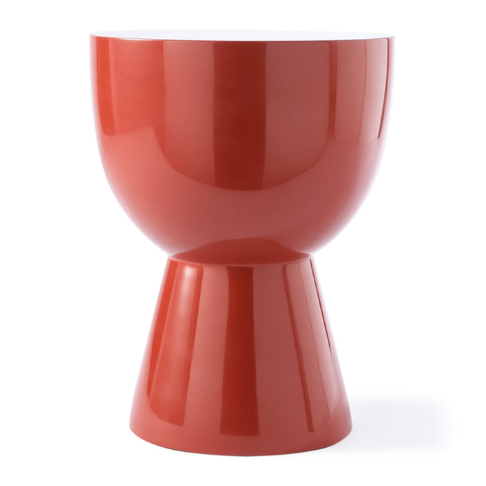 POLSPOTTEN Tip Tap Bijzettafel - Koraalrood