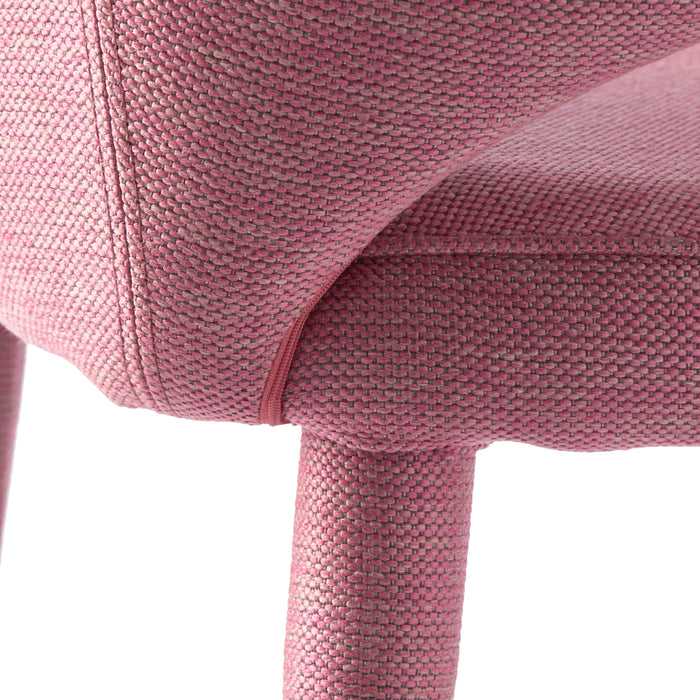 POLSPOTTEN Cosy Eetkamerstoel - Cosy Pink