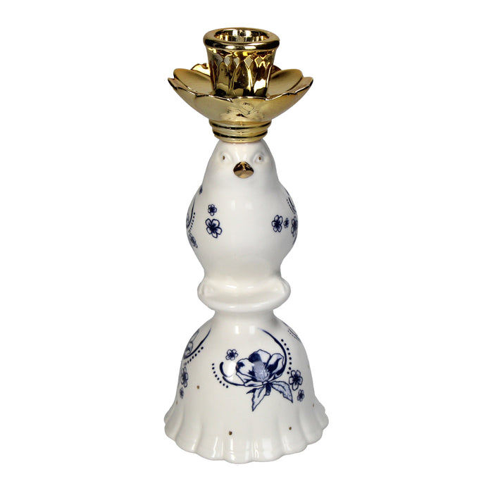 MOOS Isa Kandelaar - Vogel - Porselein