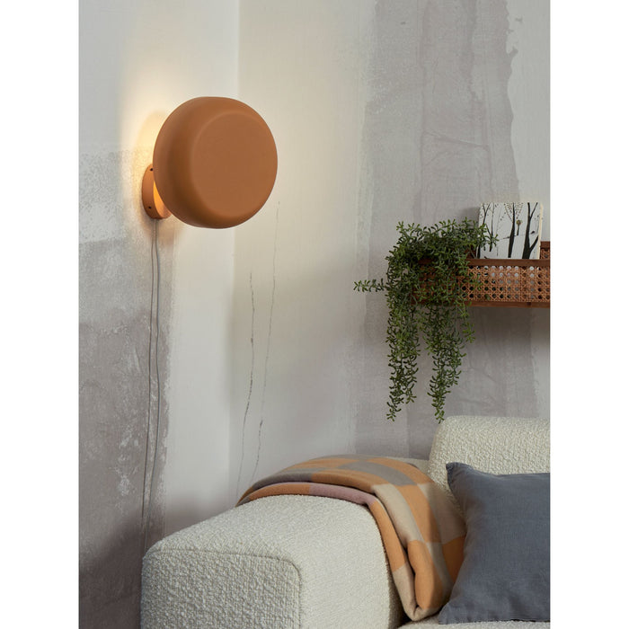 it's about RoMi Wandlamp Porto - Oranje - Ø25cm