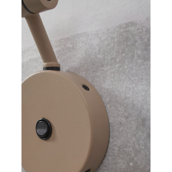 it's about RoMi Wandlamp Montreux - Grijs - 10.5x21.5x18cm