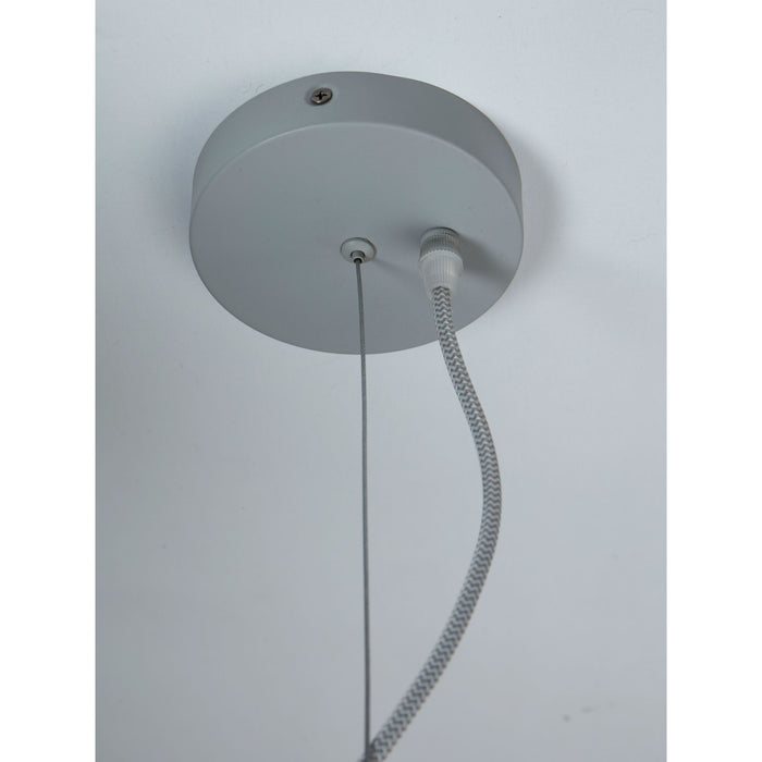 it's about RoMi Hanglamp Bologna - Grijs - 43x43x34cm