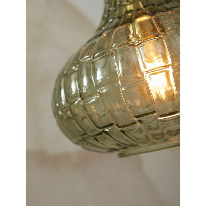 it's about RoMi Hanglamp Venice - Groen - 24x24x28cm