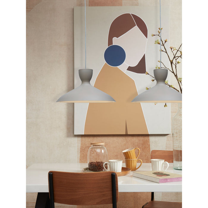 it's about RoMi Hanglamp Hanover - Grijs - 40x40x22cm