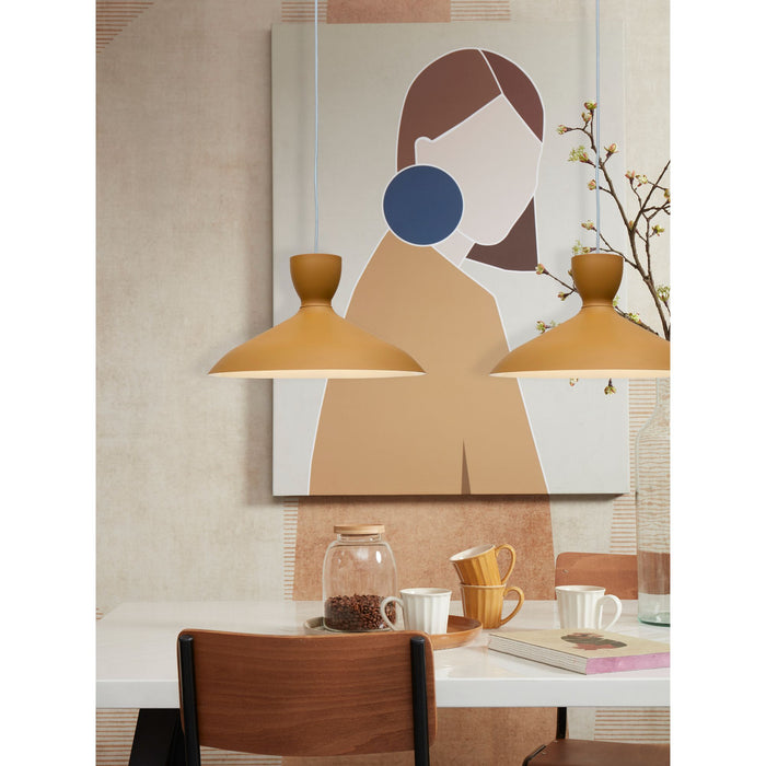 it's about RoMi Hanglamp Hanover - Oranje - 40x40x22cm